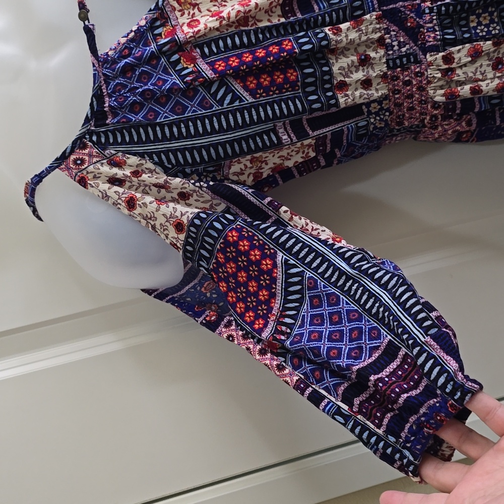 American Eagle Outfitters Patchwork Pattern Dress… - image 3